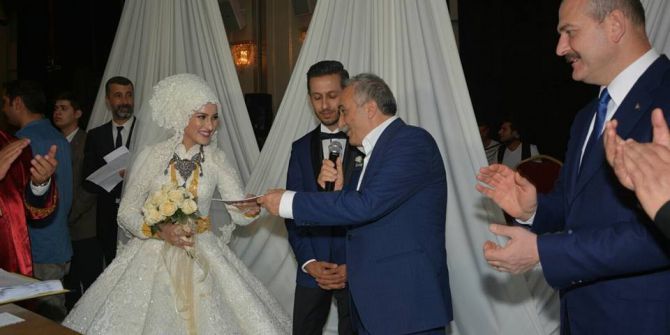 Bakan Soylu Ve Fakıbaba, Nikah Şahidi Oldu