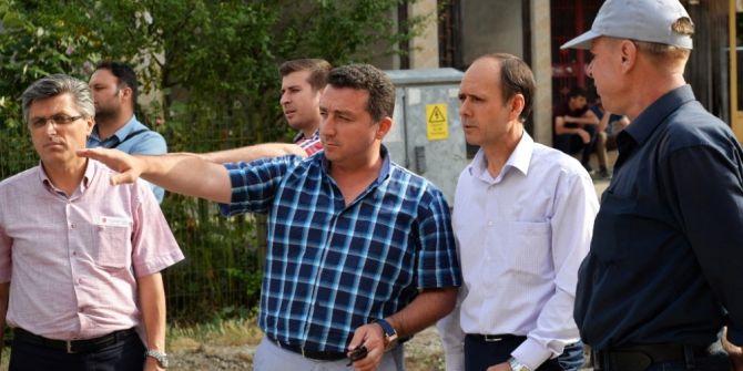 Başkan Bakıcı Yol Çalışmalarını Yerinde İnceledi