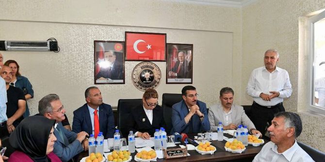 Bakan Tüfenkci Hekimhan Ve Kuluncak İlçelerini Ziyaret Etti