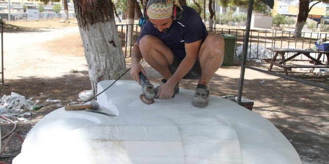 Gaziemir’de Taş Heykel Sempozyumu