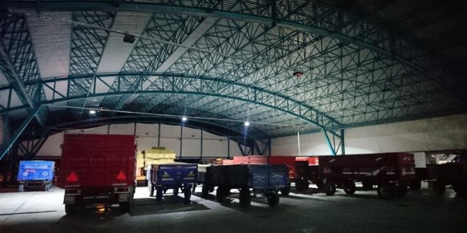 İnönü’de Çiftçinin Mahsulü Koruma Altında