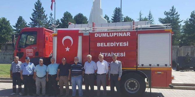 Dumlupınar Belediyesine Yeni İtfaiye Aracı