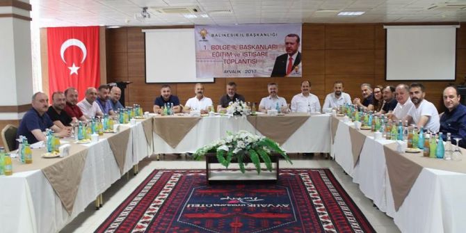 Ak Parti 1. Bölge İl Başkanları Eğitim Ve İstişare Toplantısı Ayvalık’ta Gerçekleştirildi