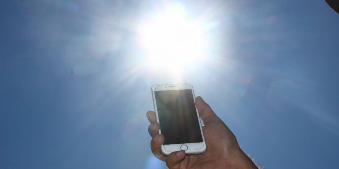 Cep Telefonunuzu Da ‘Güneş’ Çarpabilir