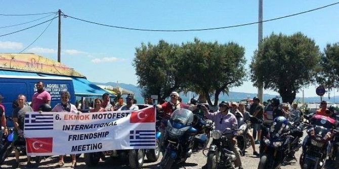 Türk Motorcular Midilli’de Festival Yaptı