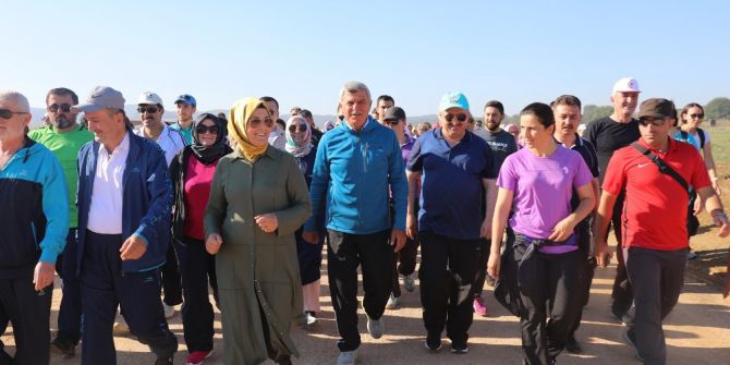 Körfezliler Sağlık İçin Yürüdü