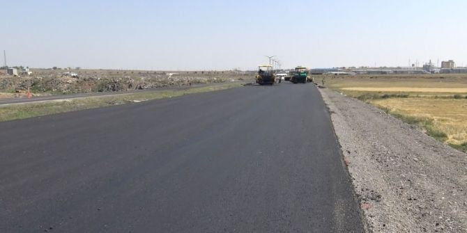 Karayolları Çevre Yolunu Sıcak Asfalt Yaptı