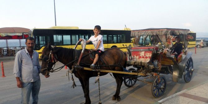 Mudanyalı Minikler Faytonla Eğlendi
