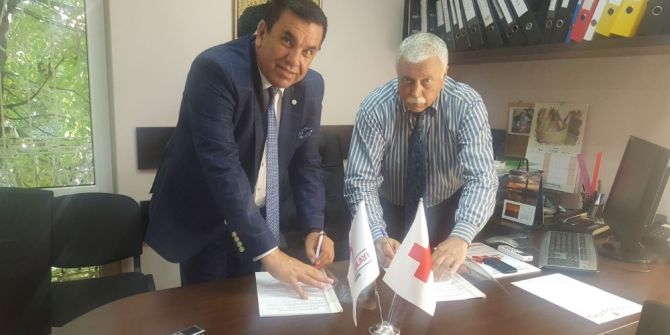 Türk Kızılayı Eskişehir Şubesi’nin Kardeşlik Anlaşması