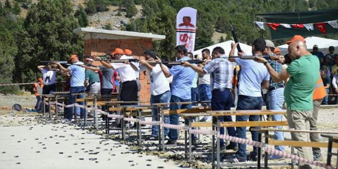 Beyşehir Huğlu’da “Tek Kurşun” Atış Müsabakaları