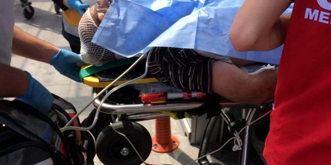 İçinde Kimyasal Madde Olan Varil Patladı: 1 Yaralı