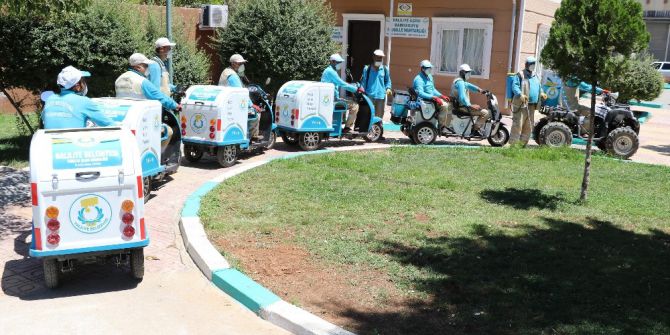 Şanlıurfa’da Motosikletli İlaçlama Timi Kuruldu