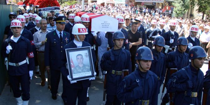 Kütahya, Şehidini Son Yolculuğuna Uğurladı