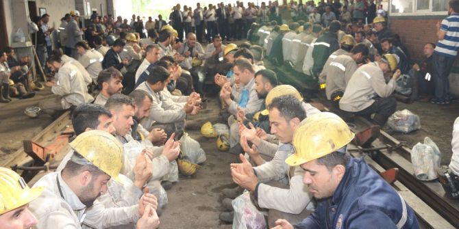 Ölen Madenci İçin Kur-an Merasimi Düzenlendi