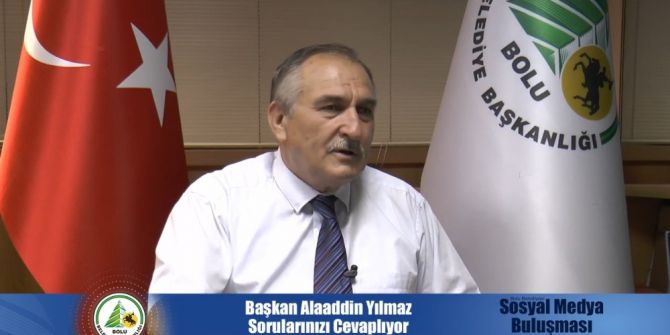 Başkan Yılmaz Sosyal Medya Yayınına Katıldı