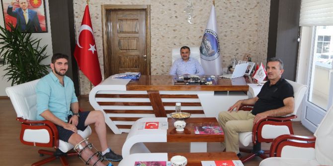 Güneydoğu Gazisinden Başkan Cabbar’a Ziyaret