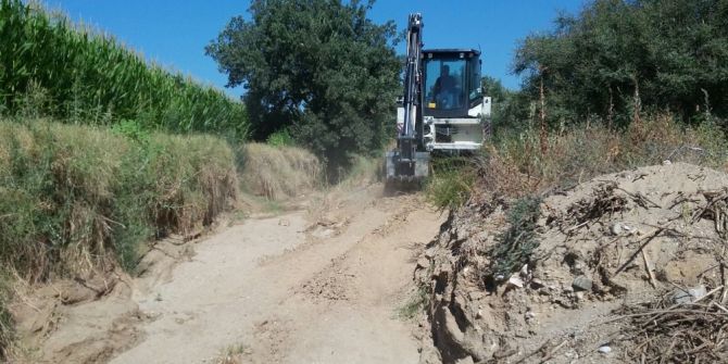 Tarım Arazileri Su Taşkınlarından Korunuyor