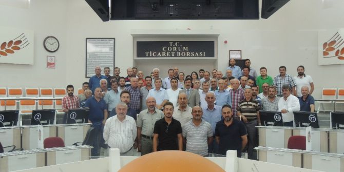 Bektaş, Buğday Pazarı Esnafıyla İle Bir Araya Geldi