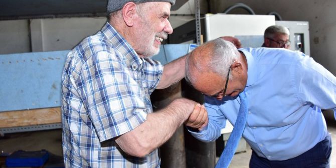 Başkan Yılmaz, Koca Çınarı Ziyaret Etti