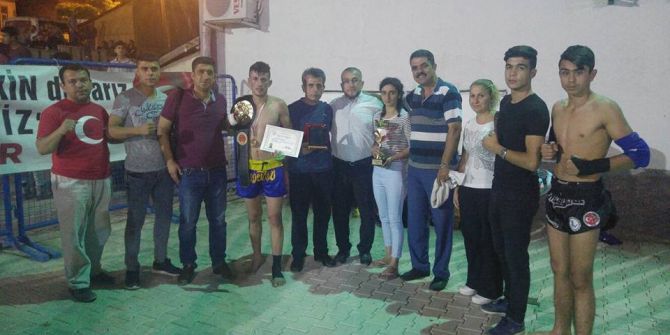 Adıyamanlı Sporcu Gökhan Çiçek Altın Kemerle Döndü