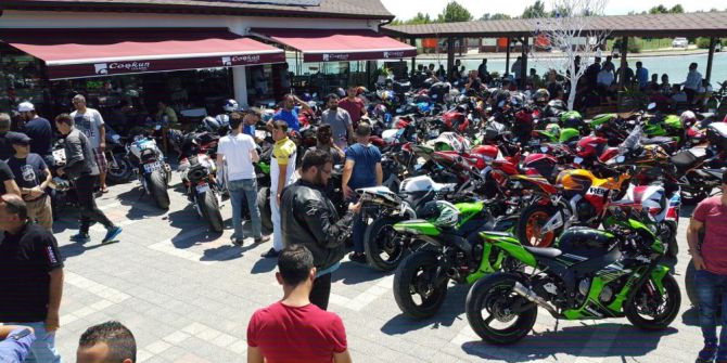 Motosiklet Tutkunları Karacabey’de Buluştu