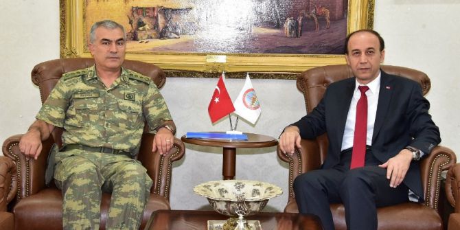 İl Jandarma Komutanından Vali Erin’e Ziyaret