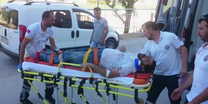 Kırılan Balkon Duvarından Zemine Çakıldı