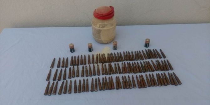 Batman’da Mühimmat Ele Geçirildi