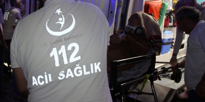 Elazığ’da İki Araç Kafa Kafaya Çarpıştı: 2 Yaralı