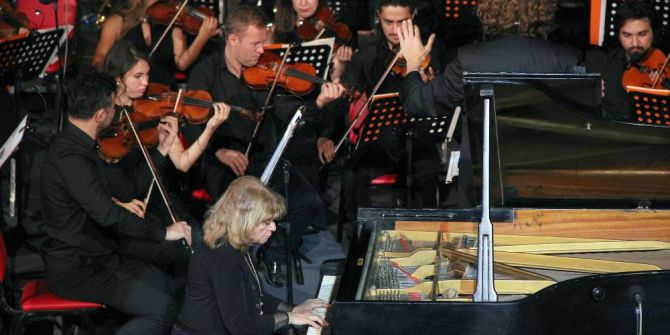 3 Bin Yıllık Antik Kentte İdil Biret Konseri