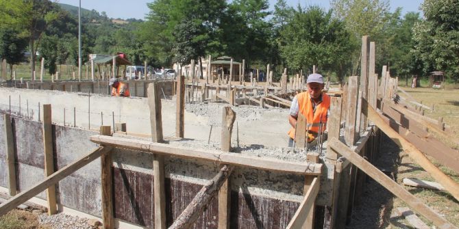 Kavak’ta Yanan O Tesisin Yerine Yenisi Yapılıyor