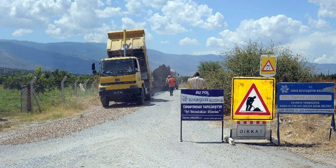 Büyükşehir Bozdoğan’ın Yollarını Yeniliyor