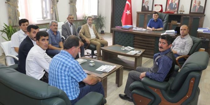 Kahraman’dan Kaymakam Doğramacı’ya Ziyaret