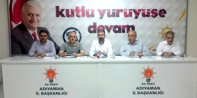 Ak Parti Milletvekili İsmail Bilen Kongre Süreciyle İlgili Teşkilat Mensuplarıyla Görüştü