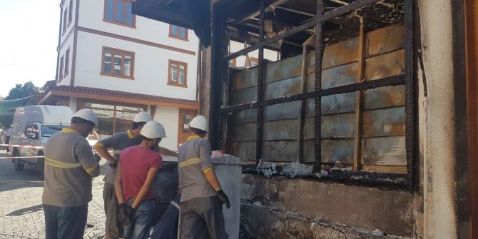 Nallıhan’da Yangın