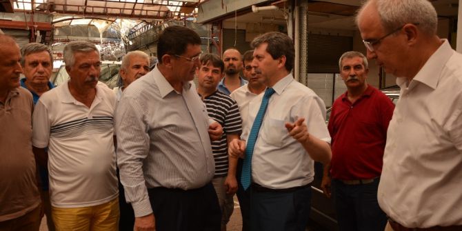 Aesob’dan Festival Çarşısına Geçmiş Olsun Ziyareti