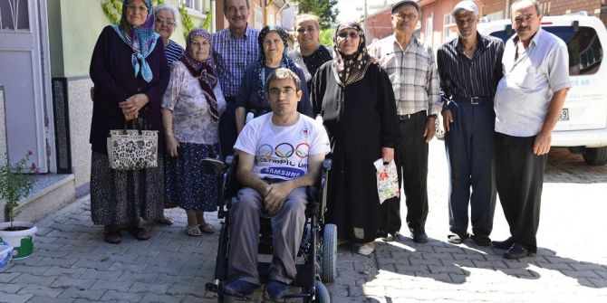 Başkan Ataç, Akülü Aracını Doğan’a Teslim Etti