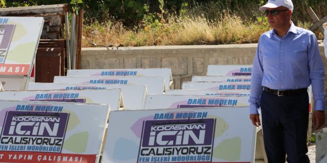 Kocasinan Belediyesi İş Makinelerinin Onarımını Kendisi Yapıyor