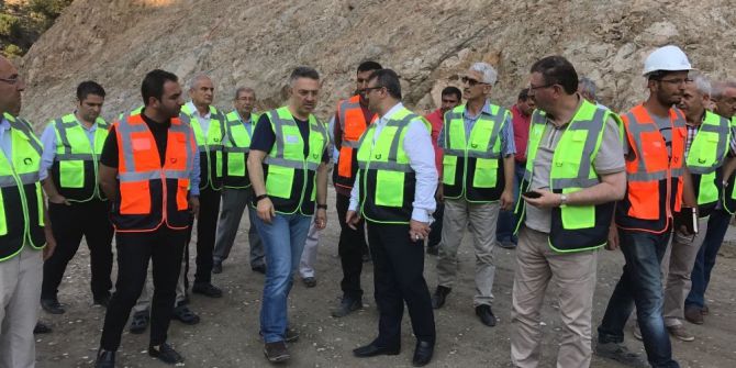 İhsaniye Baraj İnşası Sürüyor