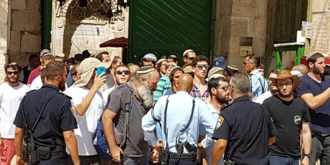 Onlarca Yahudi Yerleşimci Mescid-i Aksa’ya Girdi