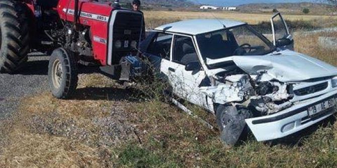 Sungurlu’da 3 Ayrı Kaza : 4 Yaralı