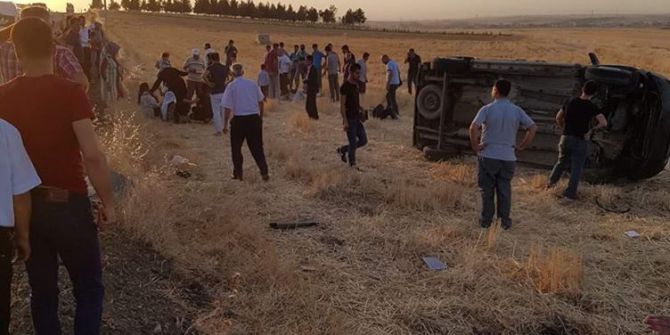 Batman’da Trafik Kazası: 1 Ölü, 8 Yaralı
