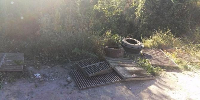 Mazgalları Çalan Hırsızlar Yakalandı