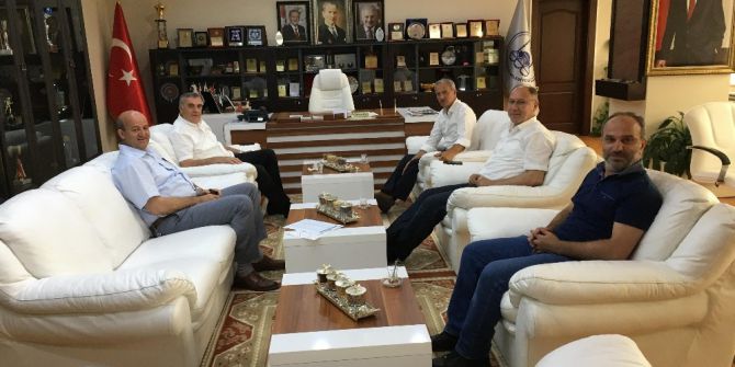 Başkan Toçoğlu’ndan Başkan Dişli’ye Ziyaret