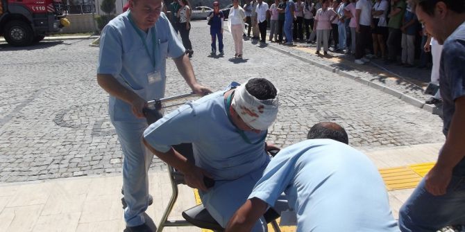 Söke Ağız Ve Diş Sağlığı Merkezinde Tatbikat