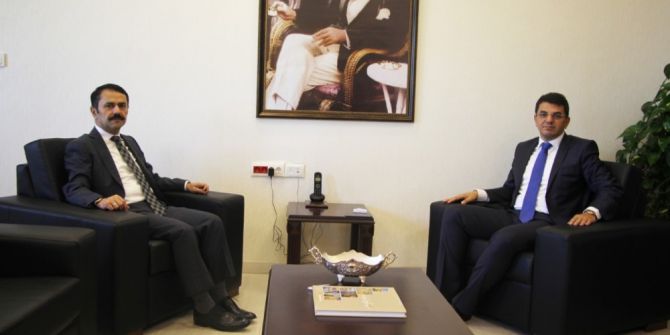 Vali Aktaş, Başsavcı Şahin’i Ziyaret Etti