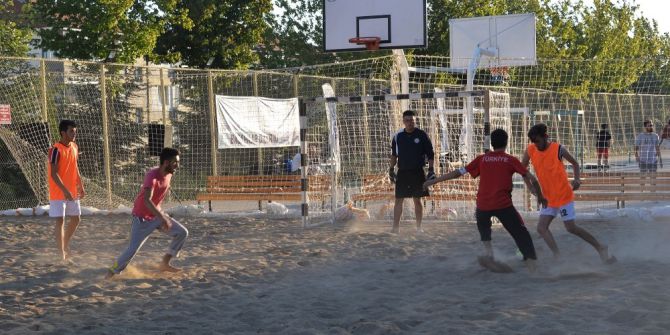 Bozüyük Belediyesinin Plaj Futbolu Turnuvaları Başladı