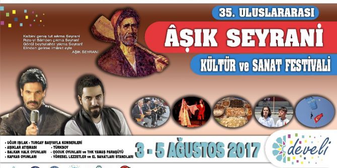 Uluslar-arası Aşık Seyrani Festivali Başlıyor
