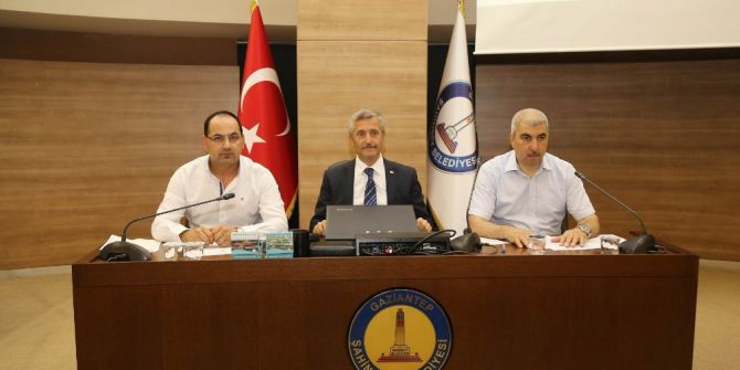 Şahinbey’de Ağustos Ayı Belediye Meclisi Toplandı