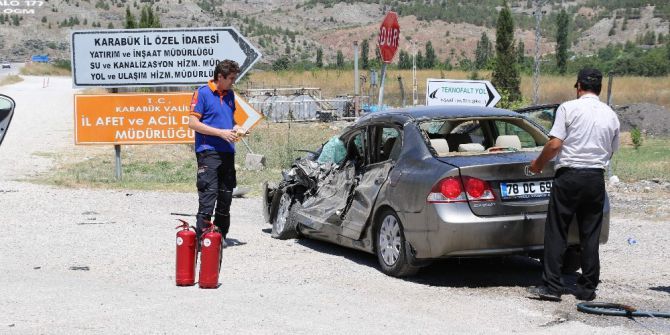 Karabük’te Trafik Kazası: 3 Yaralı